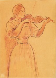 Il violino da Berthe Morisot
